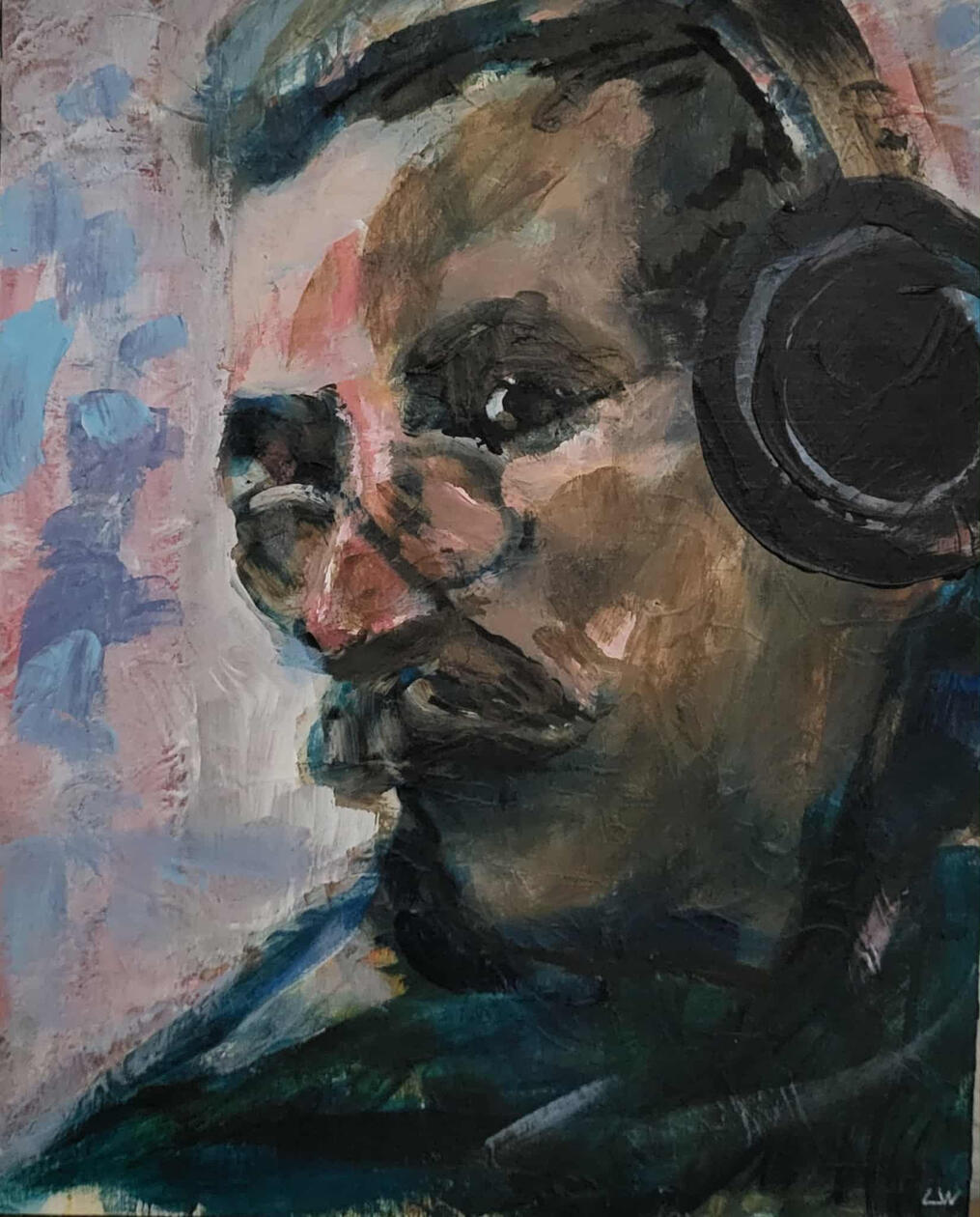 the wizard 8x10 oil on board SOLD