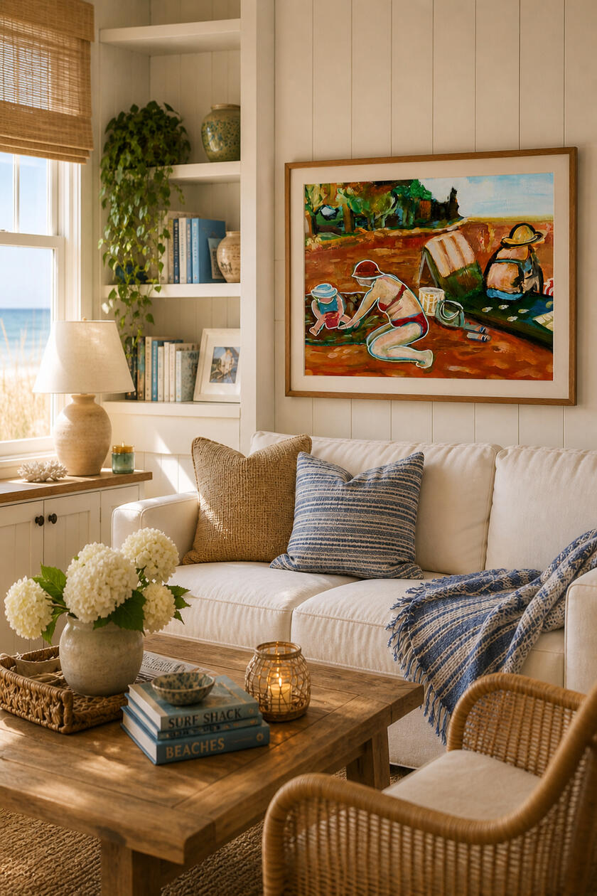 At the Beach print $17.99