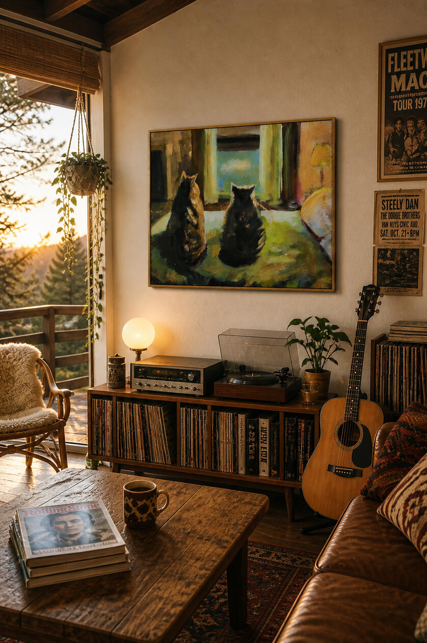 The Evening Mews print $13.99